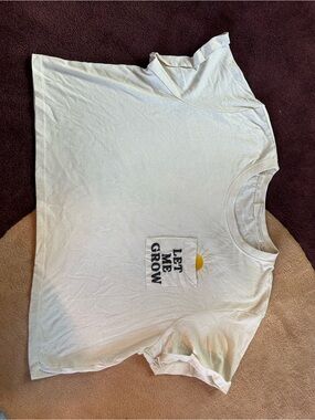 Recycle threads crops top size large